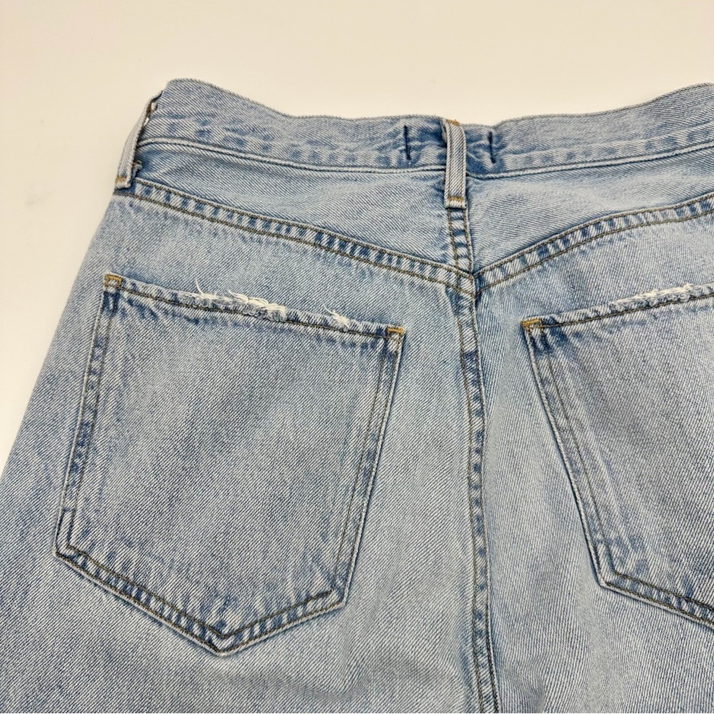 AGOLDE‎ Riley Hi Rise Straight Crop Jean Light Wash Size 25 - Picture 9 of 13